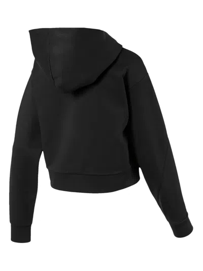 Puma Nu-tility Jersey Hoodie In Black