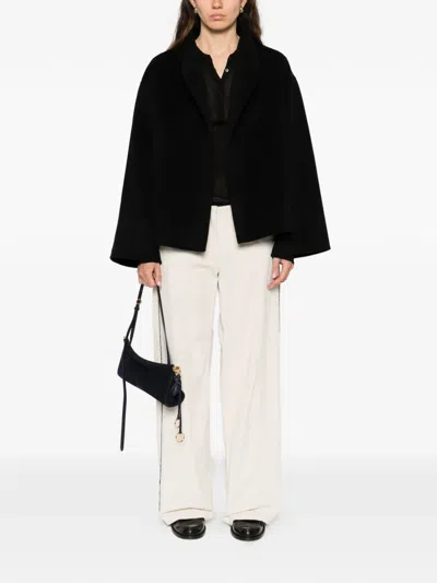 超大款开襟式短款外套