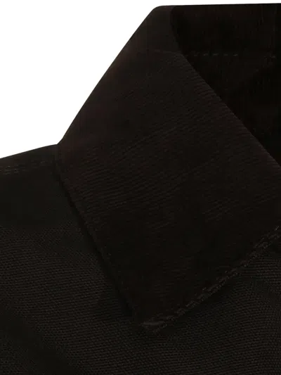 灯芯绒效果口袋夹克