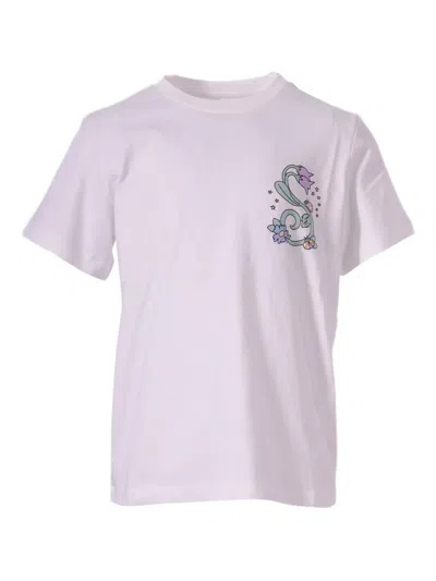 Stella Mccartney Stella Vine Cotton T-shirt In White