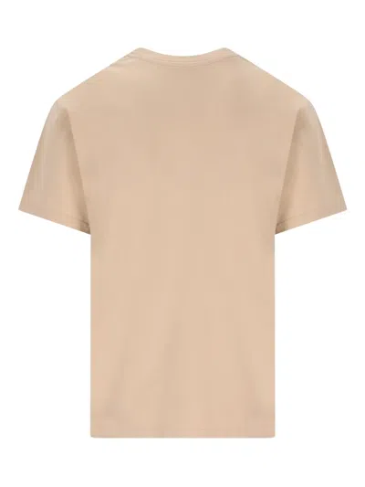 Givenchy Logo Cotton Jersey T-shirt In Neutral