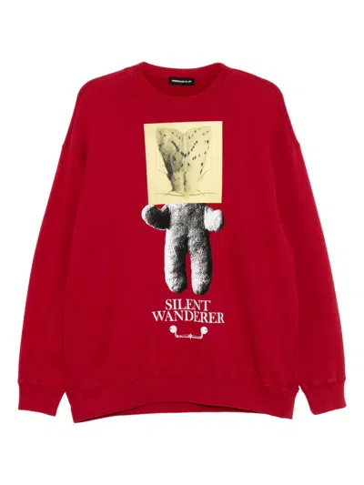 Undercover Silent Wanderer Sweatshirt In Red