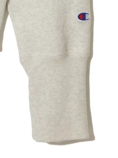 Undercover X Champion Uc2e1801-1 Curved Sweatshirt In Neutral