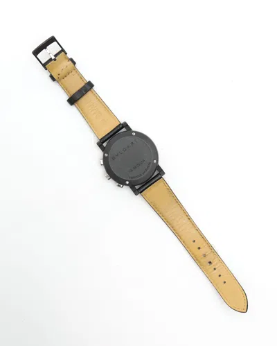 Bvlgari Bulgari Bulgari Carbon Gold Cortina 38mm Watch In Black