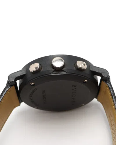 Bvlgari Bulgari Bulgari Carbon Gold Cortina 38mm Watch In Black