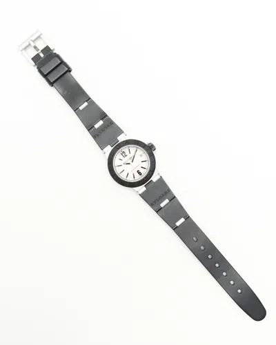 Bvlgari Diagono Aluminium 29mm 2010 Watch In Black