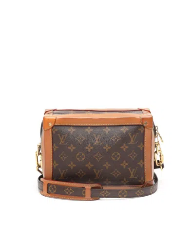 Pre-owned Louis Vuitton Monogram Soft Trunk Crossbody Bag In Brown