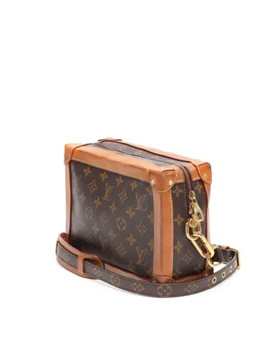 Pre-owned Louis Vuitton Monogram Soft Trunk Crossbody Bag In Brown