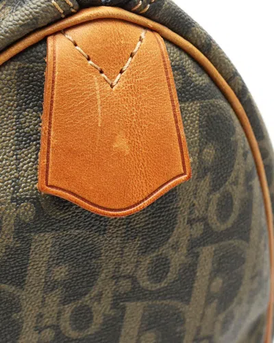 Dior Christian  Oblique Boston Bag In Multi