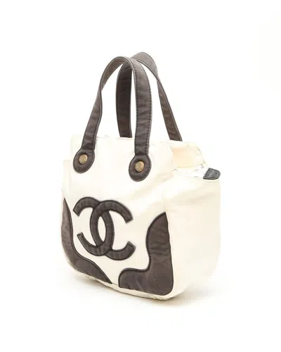 Pre-owned Chanel Marshmallow Cc Handbag In Multi