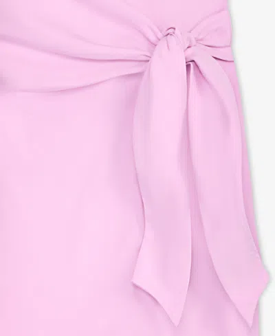 On 34th Women's Side-tie Tank Midi Dress, Exclusively At Macy's In Pink