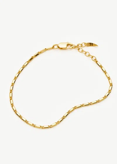 Missoma Womens Lucy Williams 18ct Yellow-gold Vermeil Chain Bracelet In Gold