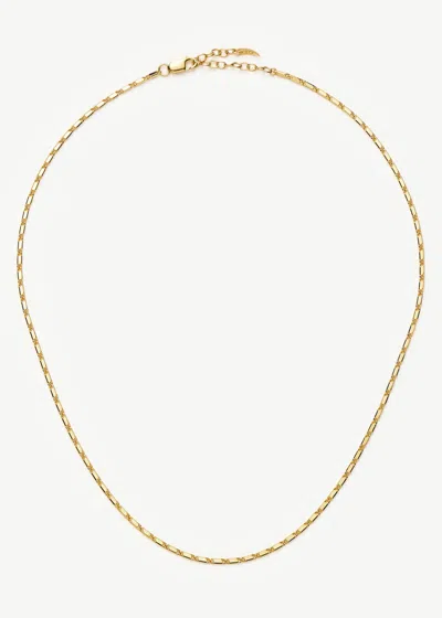 Missoma X Lucy Williams 18ct Gold Vermeil Chain Necklace In Gold