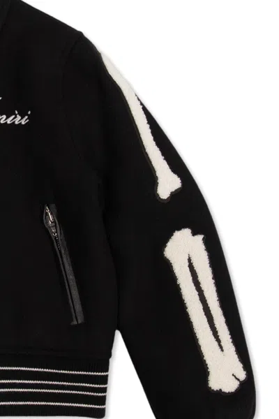 Amiri Long-sleeved Jacket In Black