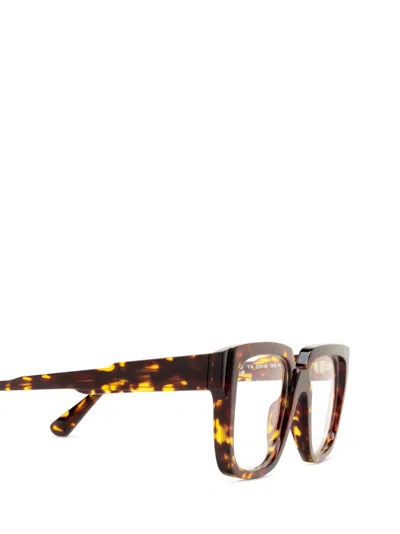 Kuboraum K3 Glasses In Brown