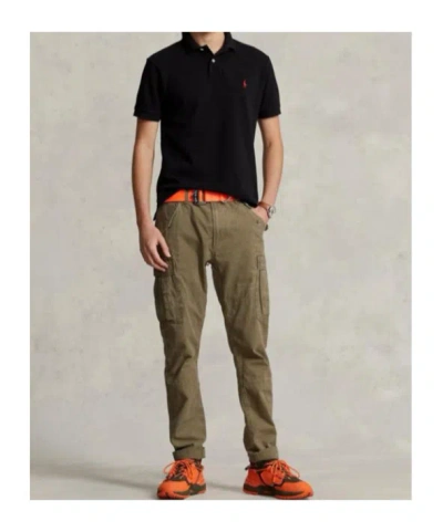 Ralph Lauren Short-sleeved Polo Shirt In Black