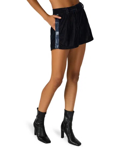 Steve Madden Women's Minnetta Mid Rise Shorts In Black