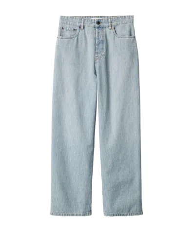 Miu Miu Chambray Jeans In Blue