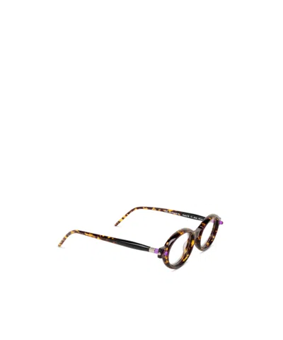 Kuboraum P6 Glasses In Brown