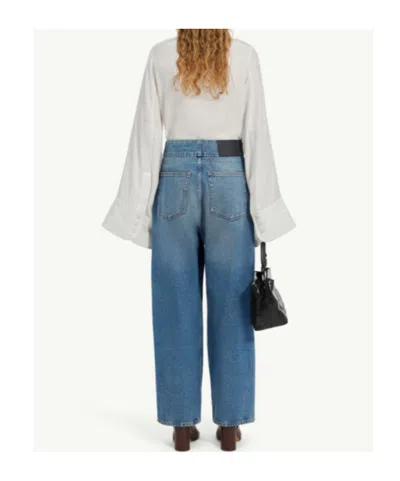 Mm6 Maison Margiela Straight-leg Jeans In Blue