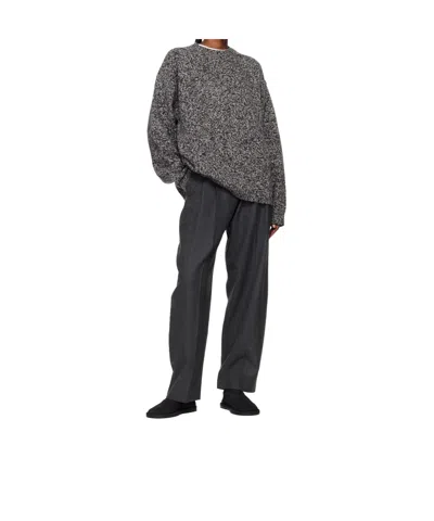 Studio Nicholson Korine Suede Loafers In Black