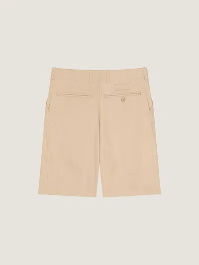 Givenchy Chic Couture Seam Chino Shorts In Brown