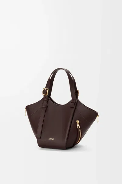 Loewe Hammock Flip Shoulder Bag In Brown