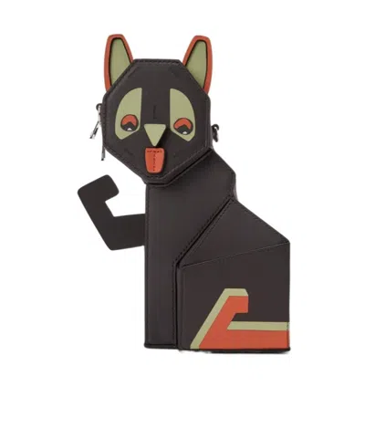 Loewe X Louis Wain Shoulder Bag In Gray