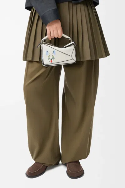 Loewe X Louis Wain Shoulder Bag In White