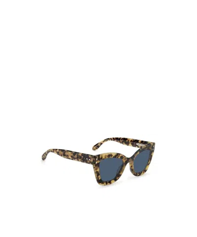 Isabel Marant Cat Eye Sunglasses In Animal Print