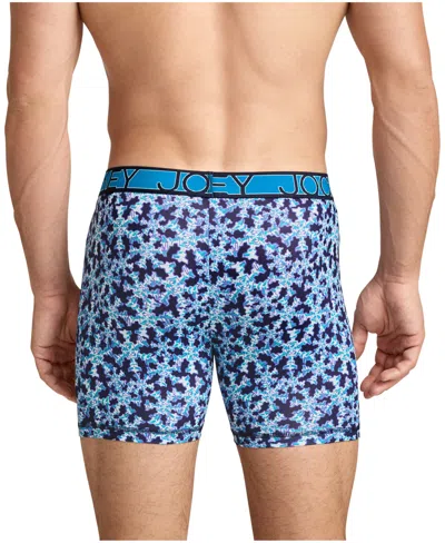 Jockey Active Microfiber 3.5" Boxer Brief In Blue