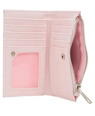 Madden Girl Morr Snap Wallet In Pink