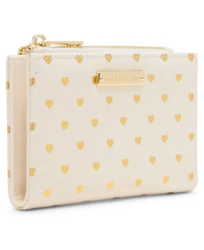 Madden Girl Morr Snap Wallet In Neutral