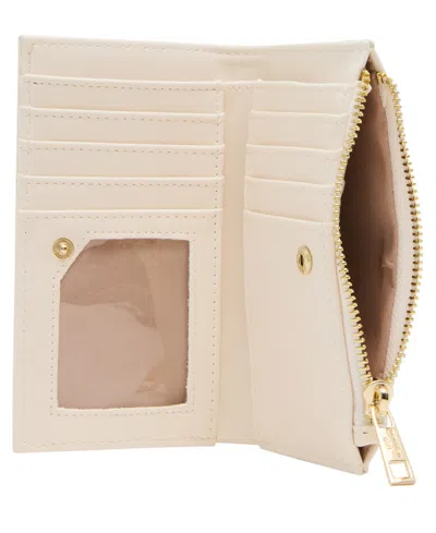 Madden Girl Morr Snap Wallet In Neutral
