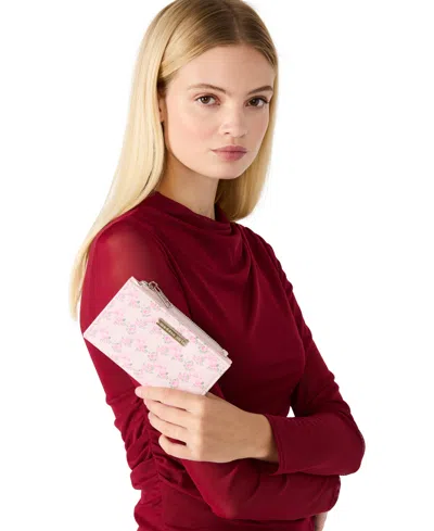 Madden Girl Morr Snap Wallet In Pink