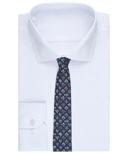 Bar Iii Men's Sivan Floral Tie, Macy's Exclusive In Blue