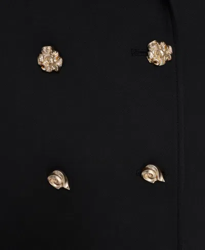 Karl Lagerfeld Women's Double-breasted Jacket In Black