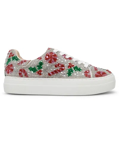 Betsey Johnson Women's Sidny Platform Sneakers In Multi
