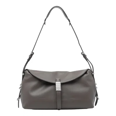Pinko New Saddle Shoulder Bag In Neutral