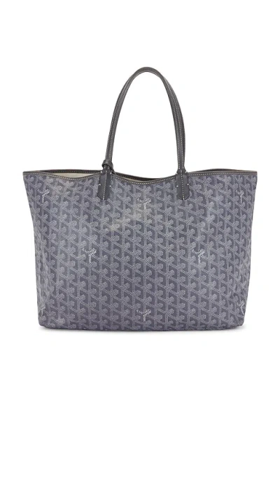 Fwrd Renew Goyard Anjou Reversible Pm Tote Bag In Gray