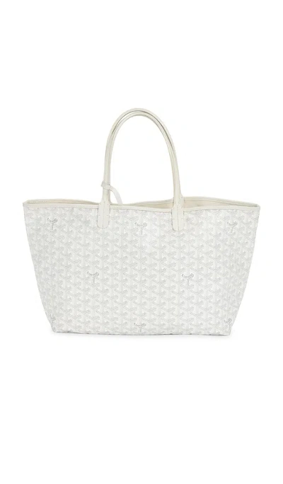 Fwrd Renew Goyard Saint Louis Pm Tote Bag In White