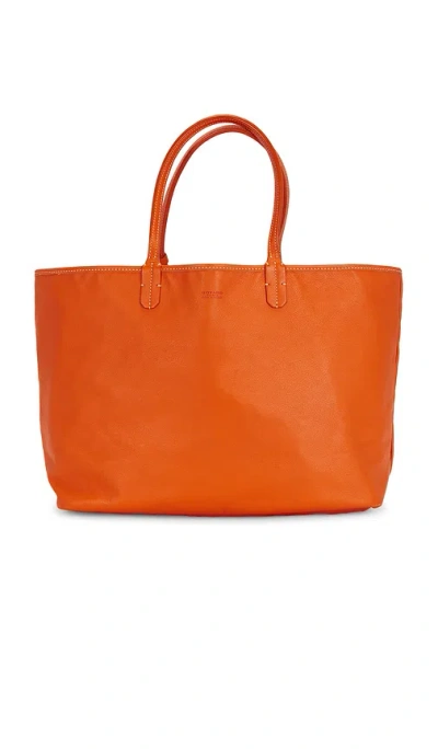 Fwrd Renew Goyard Saint Louis Pm Tote Bag In Orange