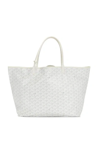 Fwrd Renew Goyard Anjou Reversible Pm Tote Bag In White