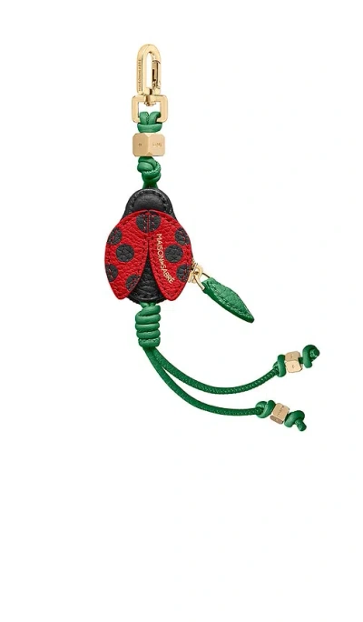 Maison De Sabrã Sabrã©moji Garden Bug Charm In Red