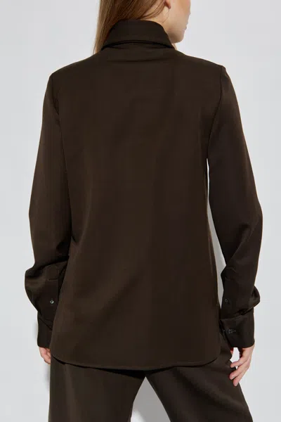 Acne Studios Wool Shirt In Animal Print