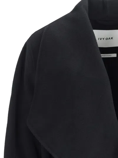 Ivy & Oak Carrie Rose Coat In Black