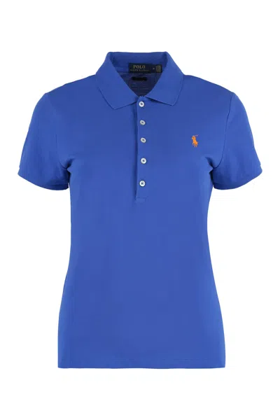 Ralph Lauren Cotton-piqué Polo Shirt In Animal Print