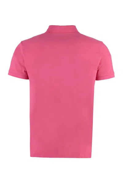 Ralph Lauren Cotton-piqué Polo Shirt In Pink