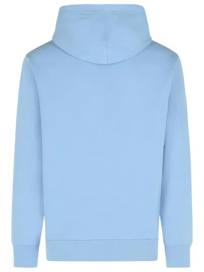 Ralph Lauren Big Pony Loopback Fleece Hoodie In Blue