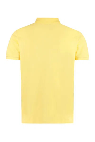 Ralph Lauren Cotton-piqué Polo Shirt In Yellow